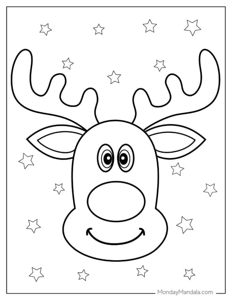 1 000 Christmas Coloring Pages Free PDF Printables 