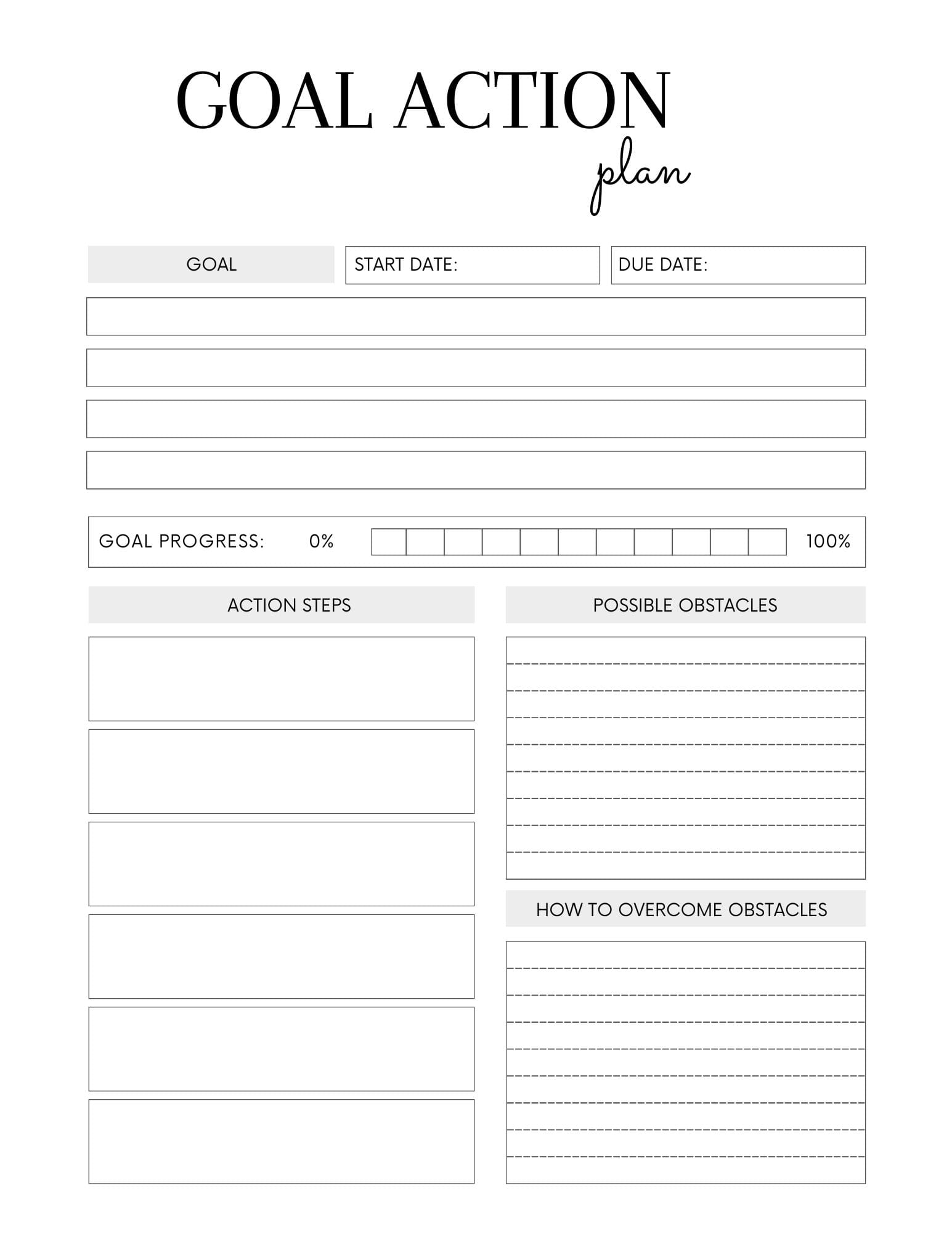 10 Free Printable Goal Setting Worksheets Parade 10 Free Printable Goal Setting Worksheets Parade