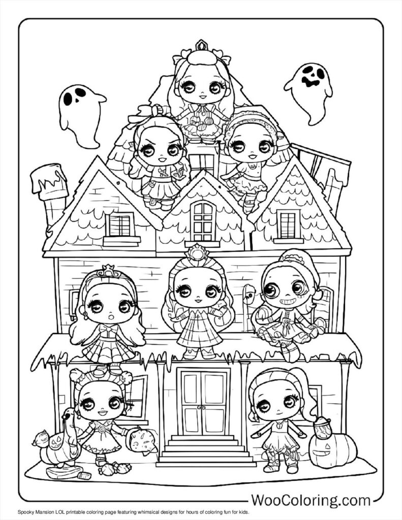 100 LOL Surprise Coloring Pages Free PDF To Print Woo Coloring 100 LOL Surprise Coloring Pages Free PDF To Print Woo Coloring