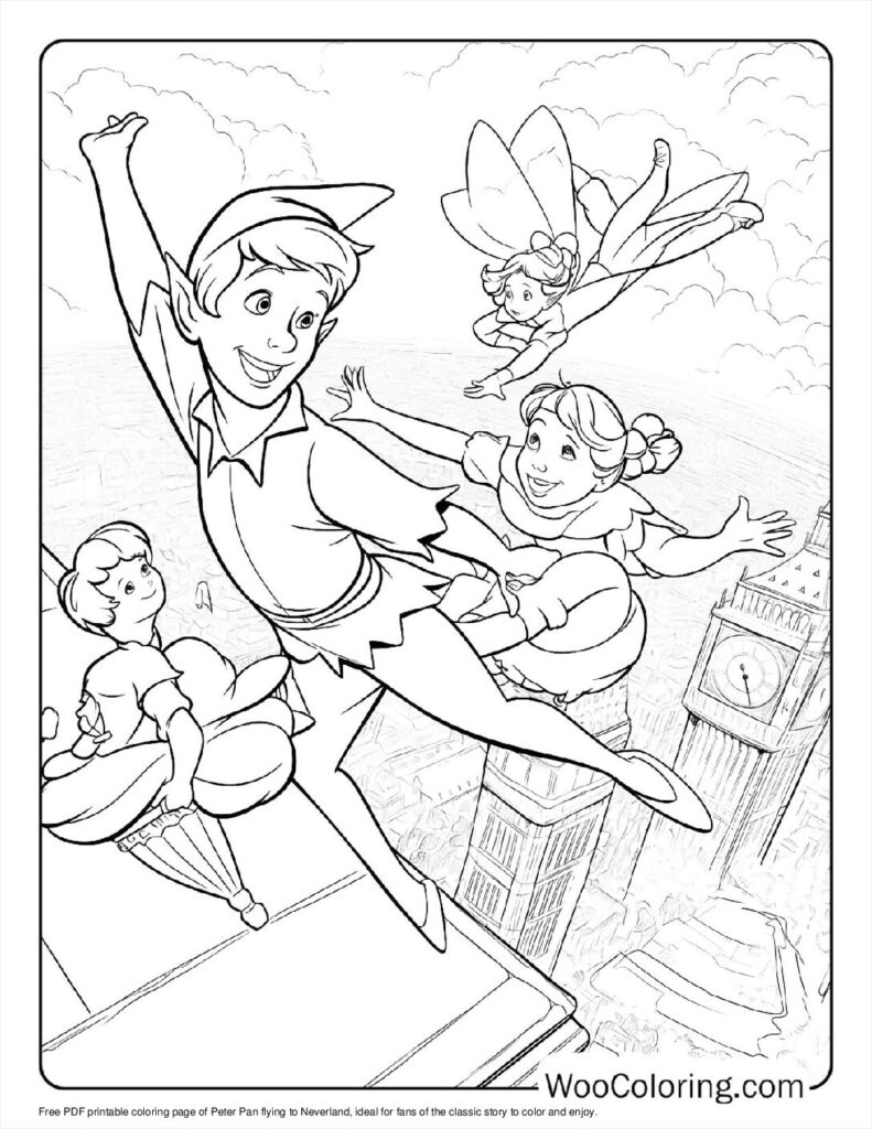 peter pan printable coloring pages peter pan printable coloring pages