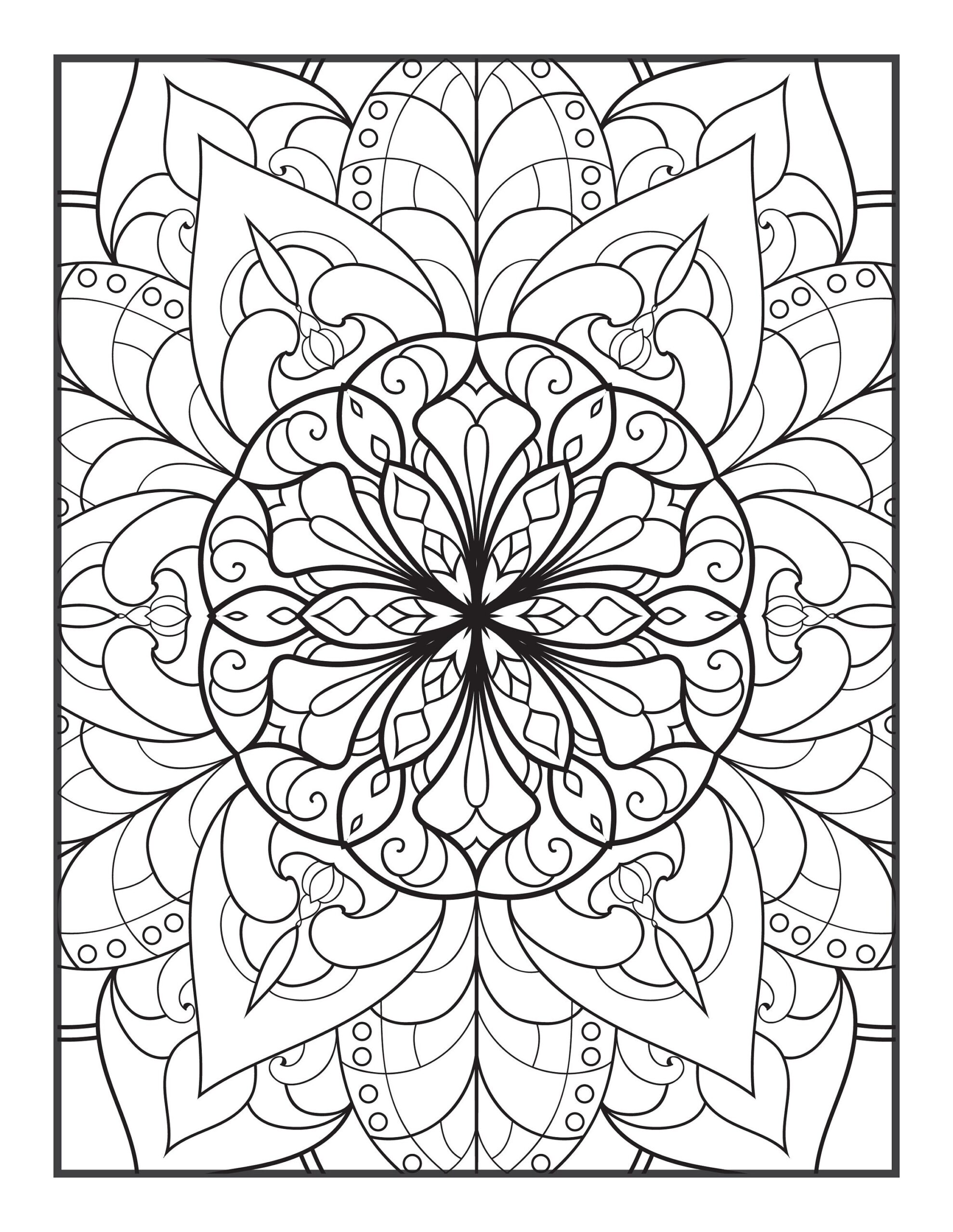 1000 Printable Coloring Pages For Teens And Adults Digital Download Etsy