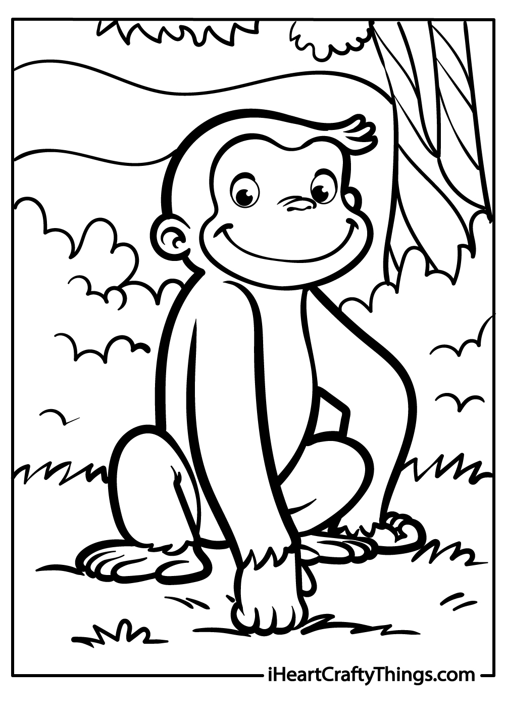 curious george printable coloring pages curious george printable coloring pages