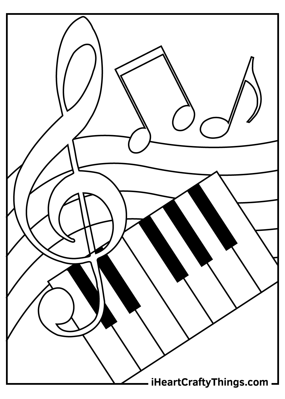 15 Music Coloring Pages 100 Free Printables 