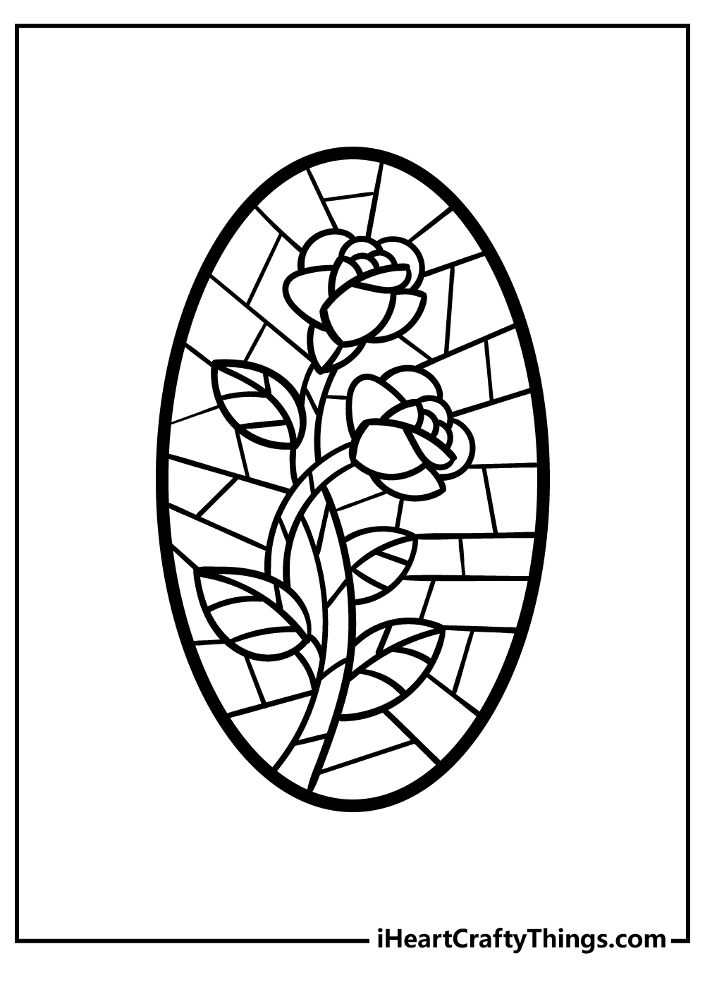 15 Stained Glass Pages 100 Free Printables 