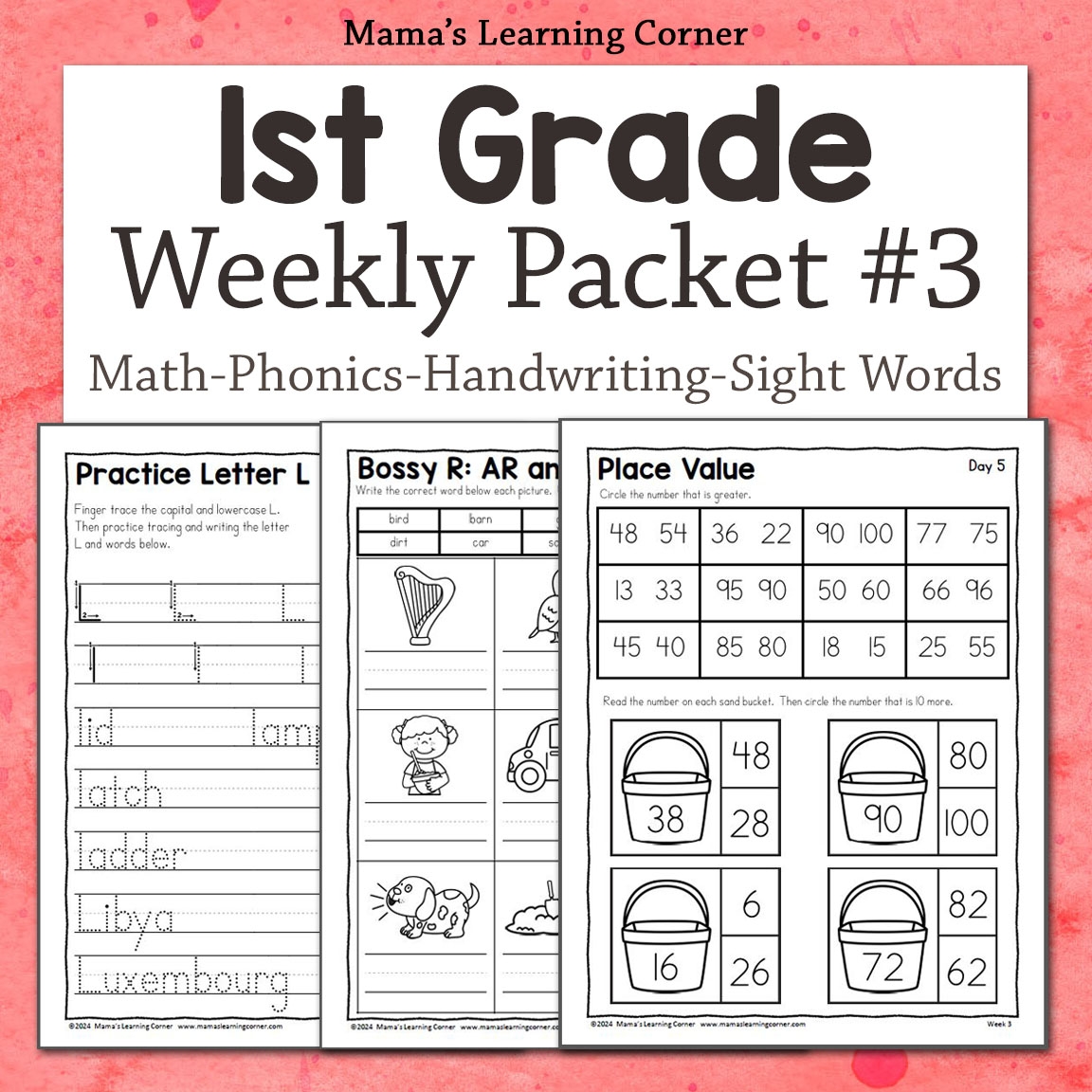 worksheets for 1st graders