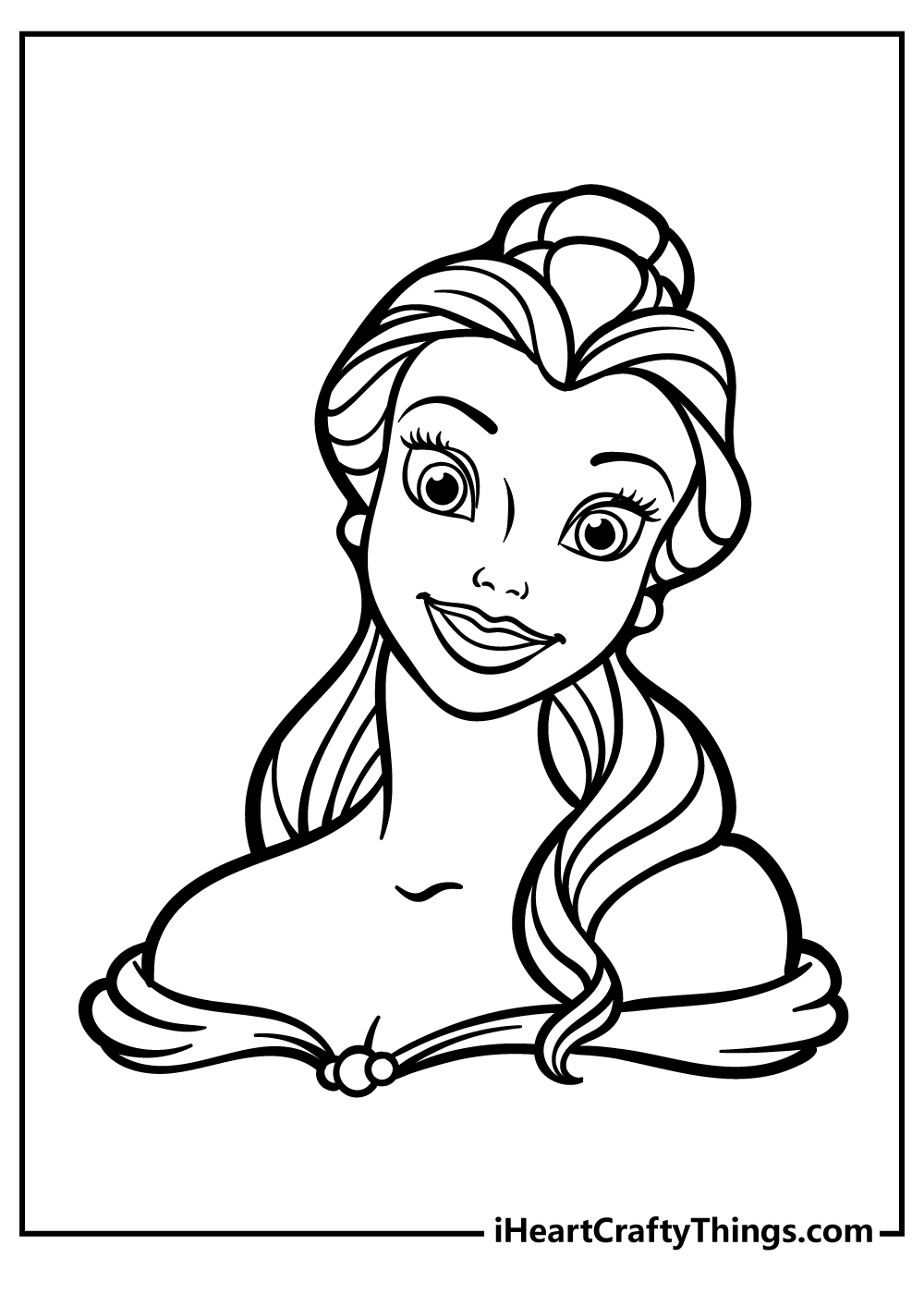 20 Belle Coloring Pages 100 Free Printables 