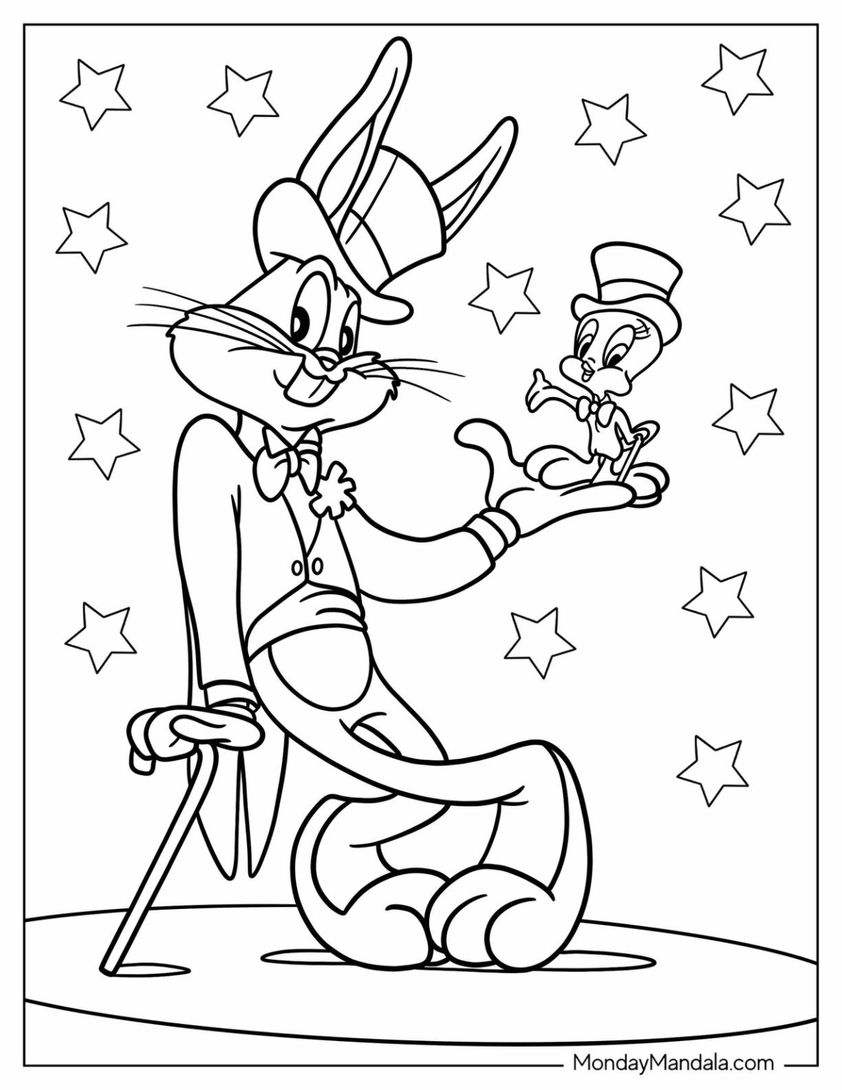20 Bugs Bunny Coloring Pages Free PDF Printables 20 Bugs Bunny Coloring Pages Free PDF Printables