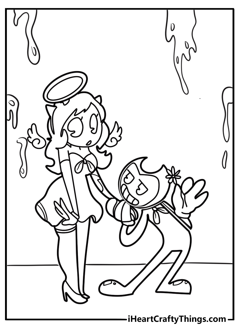 20 Free Bendy And The Ink Machine Coloring Pages For Kids