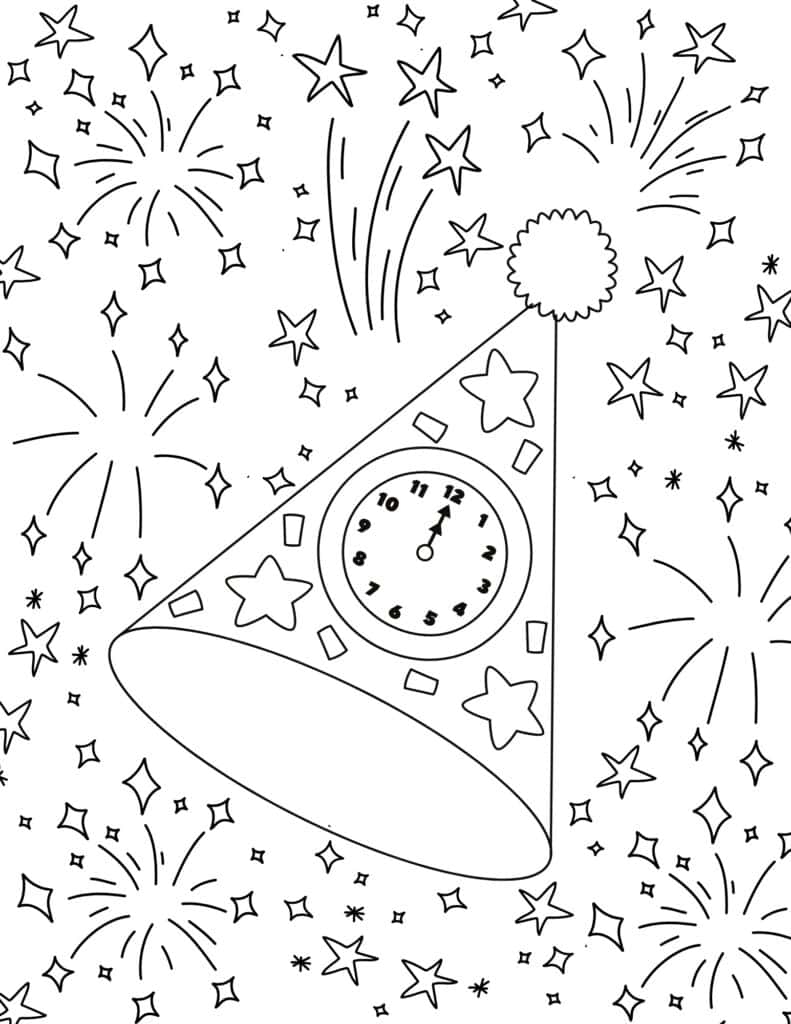 20 Free Printable New Year Coloring Pages For 2025 Prudent Penny Pincher 20 Free Printable New Year Coloring Pages For 2025 Prudent Penny Pincher