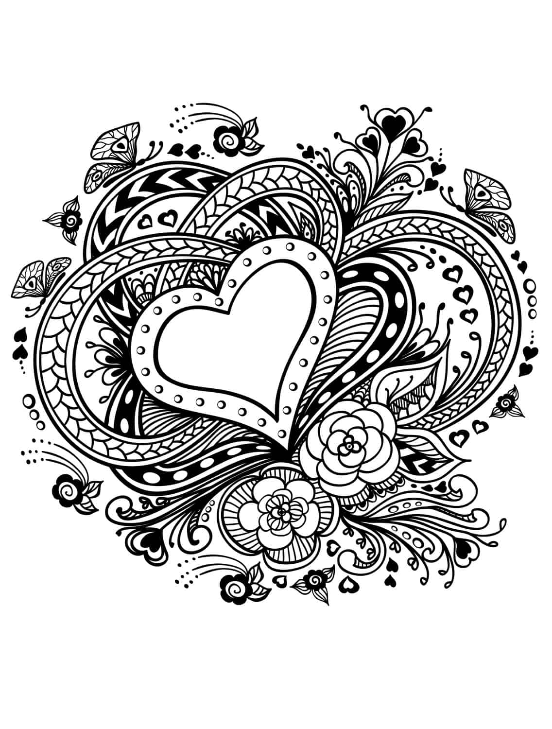 printable coloring pages for adults