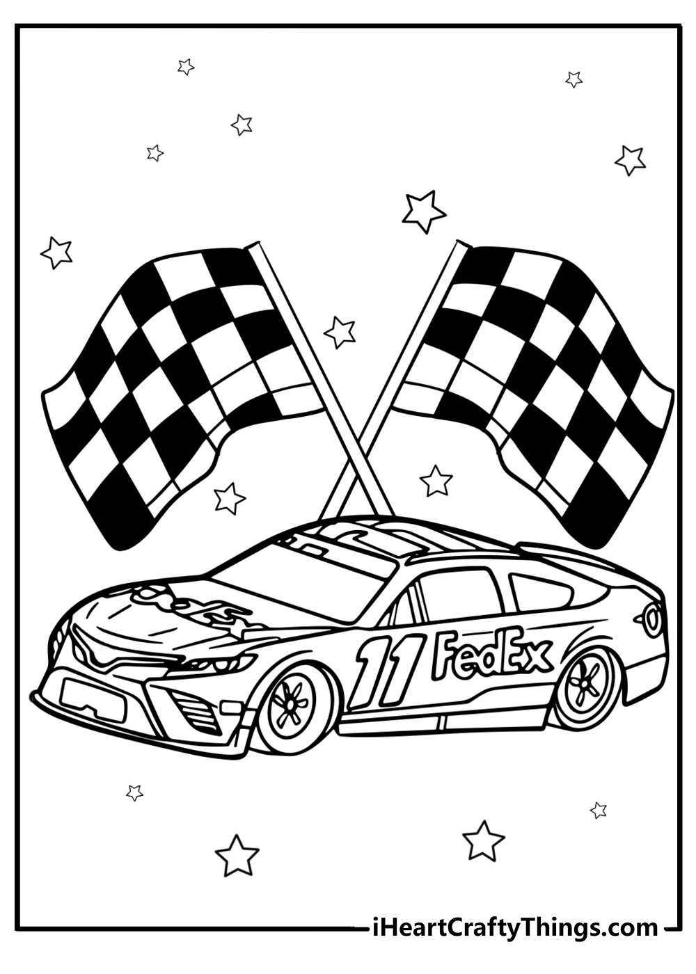 20 NASCAR Coloring Pages 100 Free To Print 