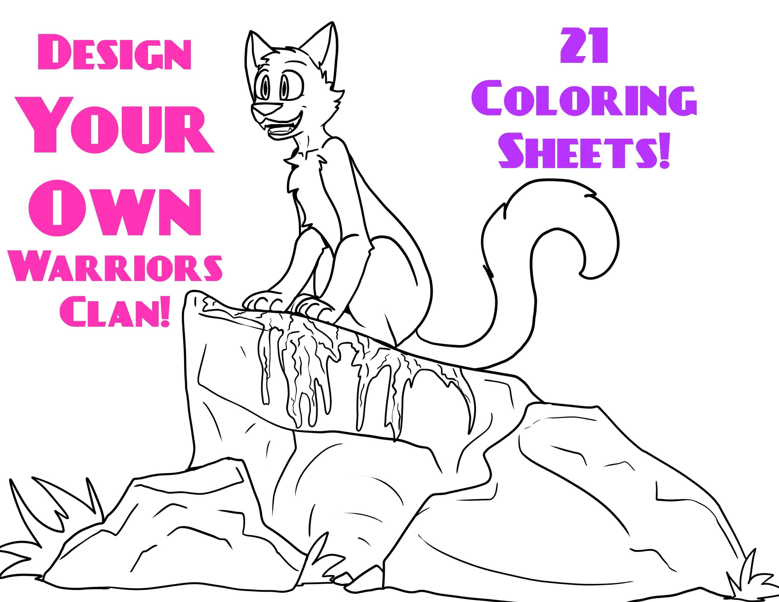 21 Design Your Own Clan Downloadable Coloring Sheets Etsy