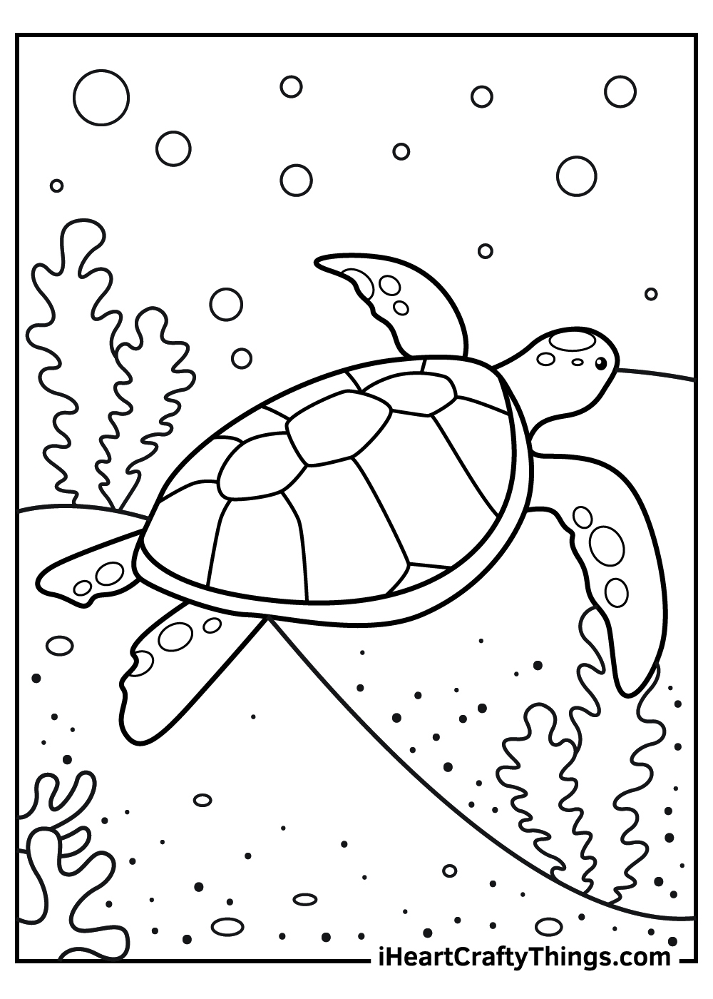 21 Sea Turtle Coloring Pages 100 Free Printables 