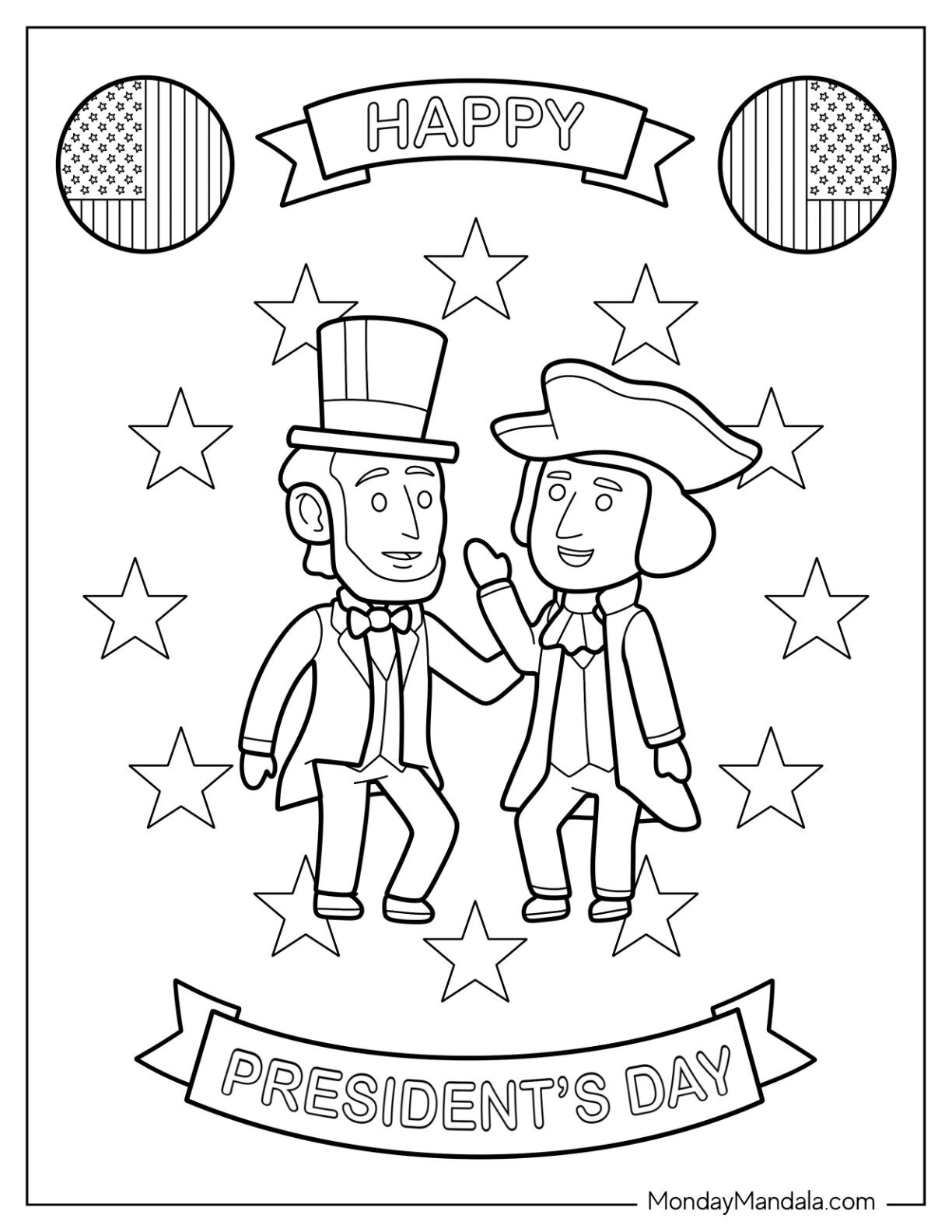 22 President Coloring Pages Free PDF Printables 
