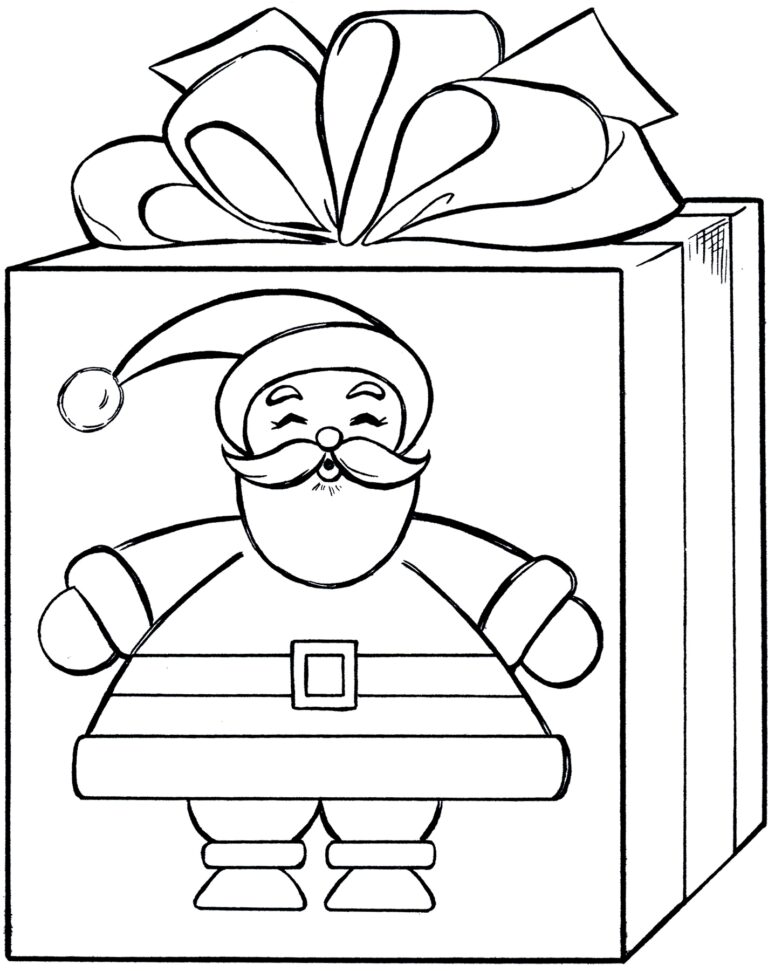 23 Free Christmas Coloring Pages The Graphics Fairy