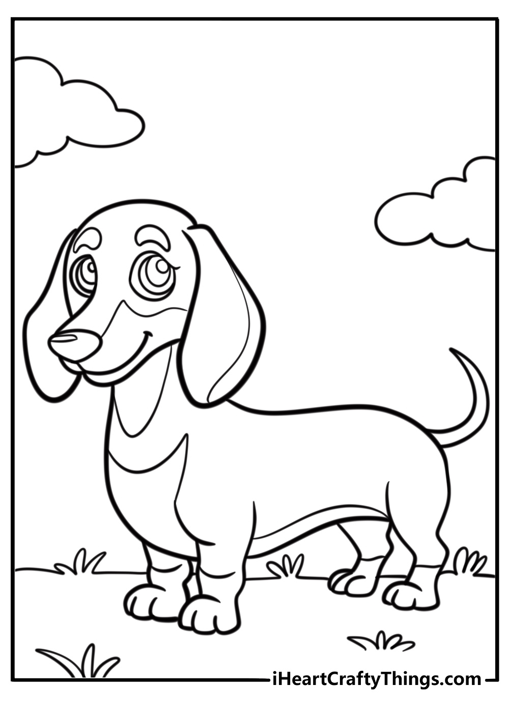 25 Free Dachshund Coloring Pages For Kids