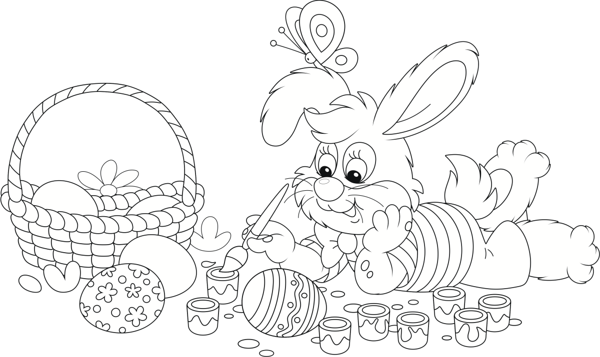 25 Free Printable Easter Coloring Pages For Kids And Adults Parade