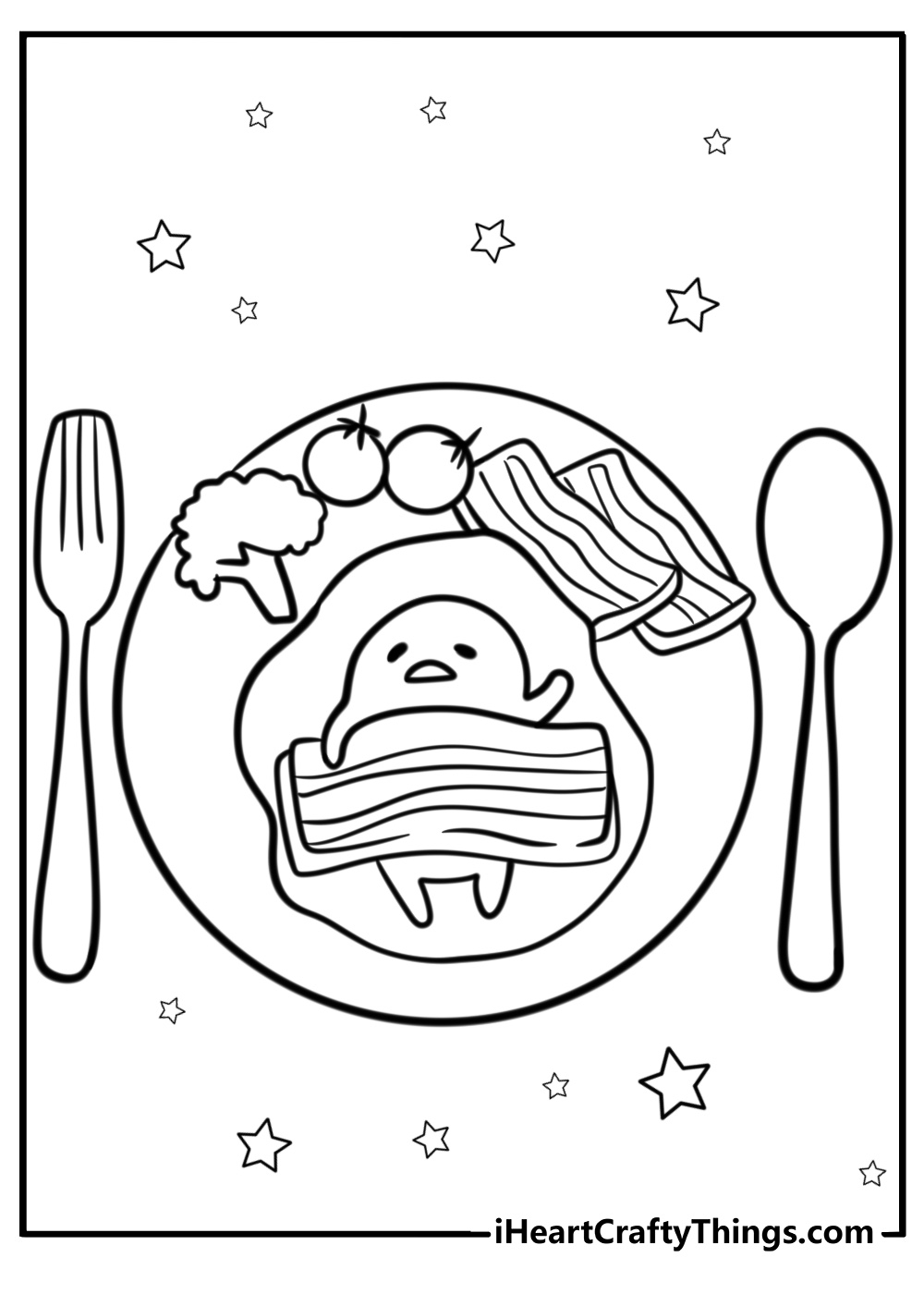 25 Gudetama Coloring Pages 100 Free To Print 