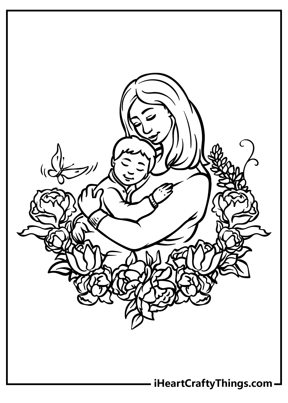 25 Mother s Day Coloring Pages 100 Free To Print PDFs 