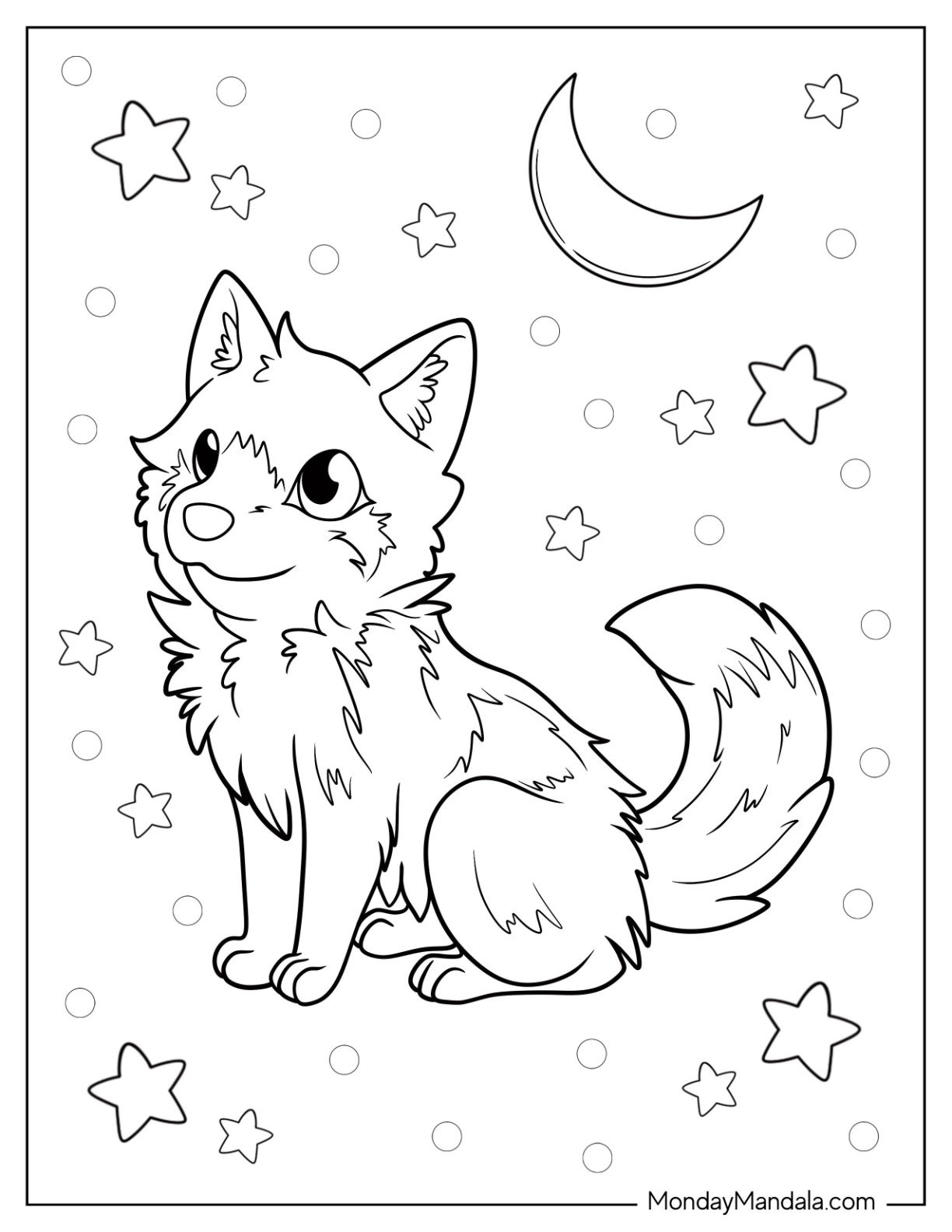26 Wolf Coloring Pages Free PDF Printables 