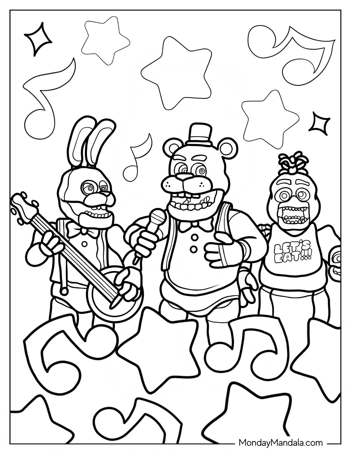 28 Five Nights At Freddie s Coloring Pages Free PDF Printables 28 Five Nights At Freddie s Coloring Pages Free PDF Printables