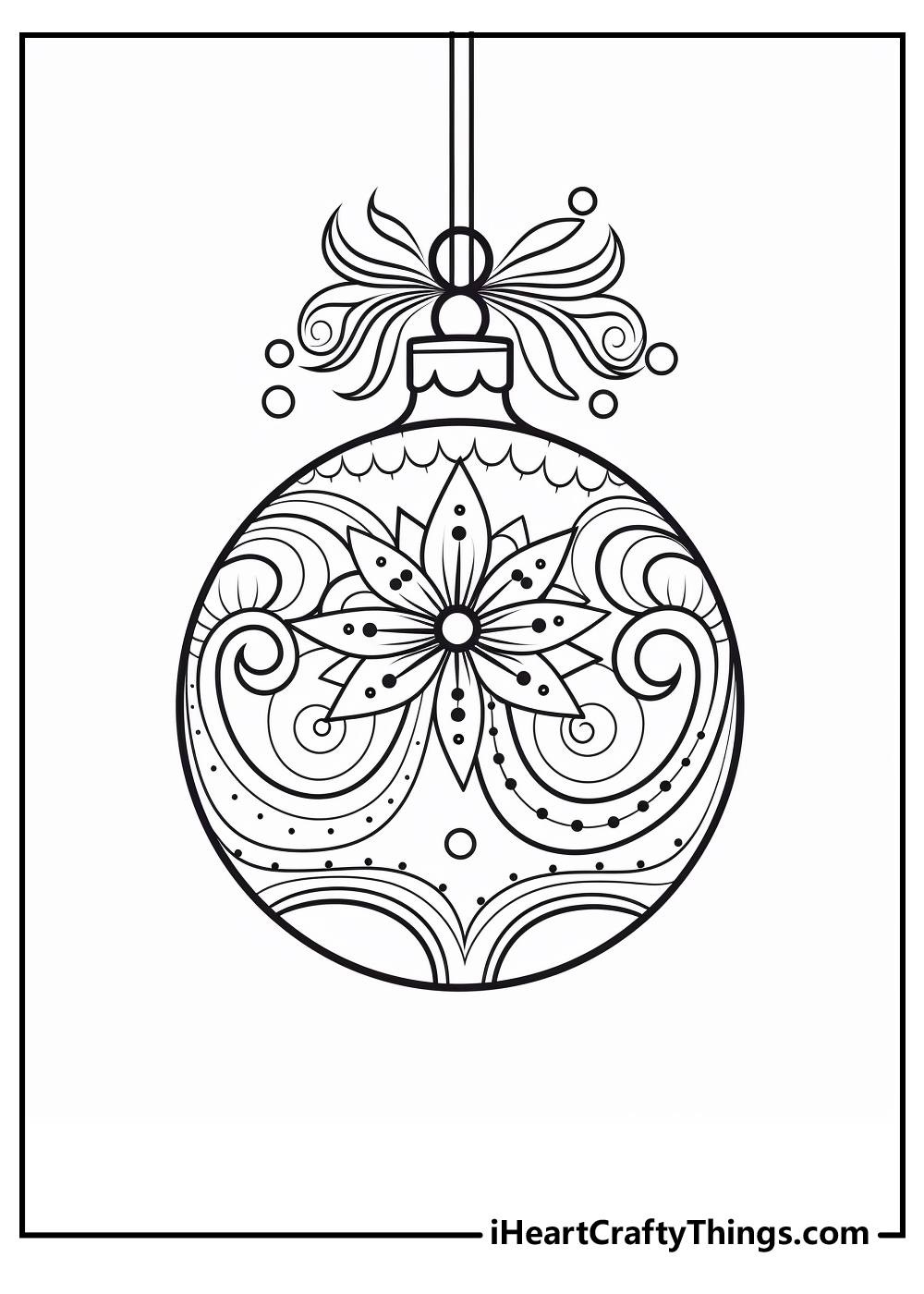 printable christmas ornament coloring pages printable christmas ornament coloring pages