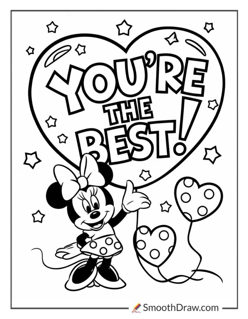 32 Minnie Mouse Coloring Pages Free Printables 