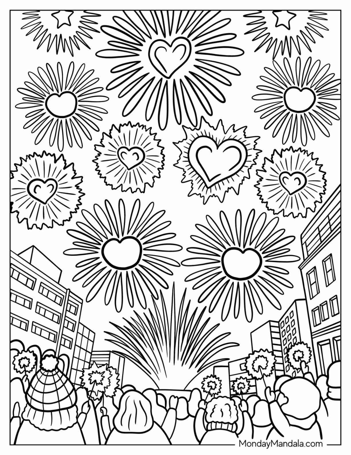 printable new years coloring pages printable new years coloring pages