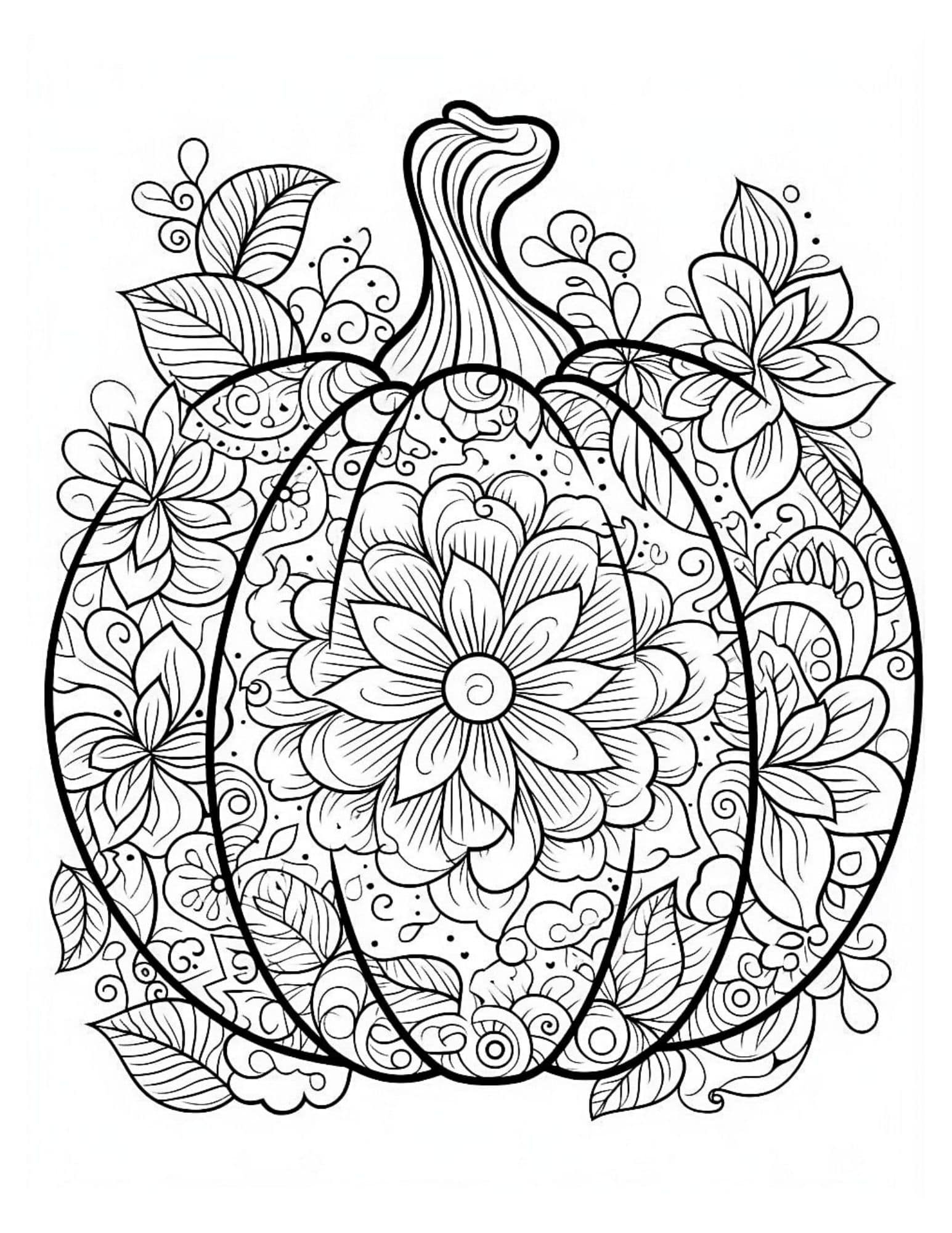 32 Thanksgiving Coloring Pages For Kids And Adults Our Mindful Life