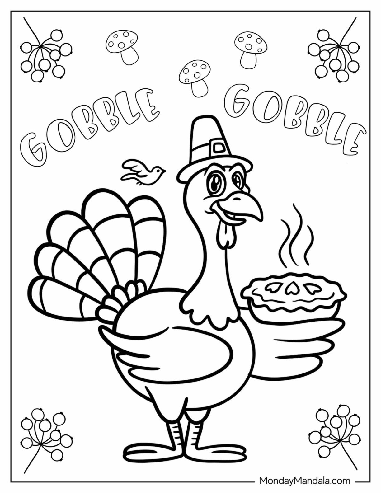 free printable turkey head coloring pages