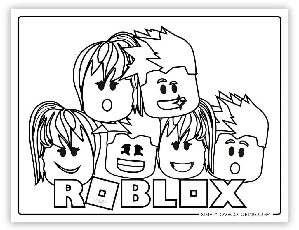 34 Roblox Coloring Pages Free PDF Printables Simply Love Coloring 34 Roblox Coloring Pages Free PDF Printables Simply Love Coloring