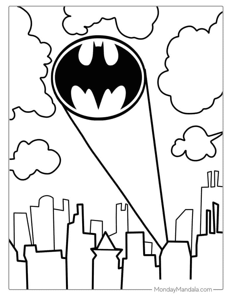40 Batman Coloring Pages Free PDF Printables 40 Batman Coloring Pages Free PDF Printables