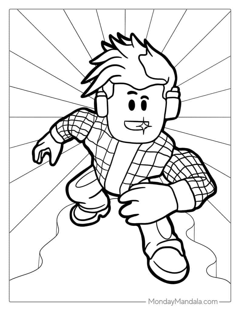 40 Roblox Coloring Pages Free PDF Printables 