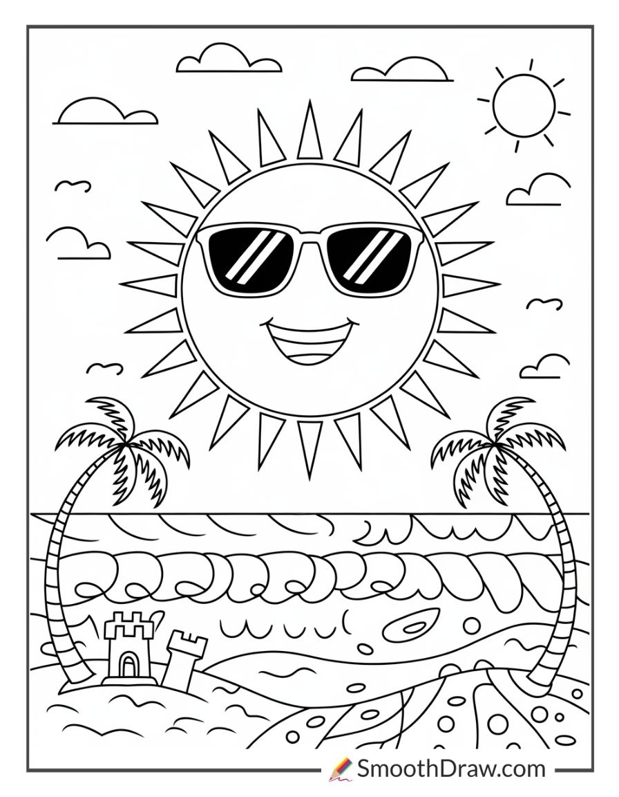 41 Sun Coloring Pages Free PDFs Smooth Draw 41 Sun Coloring Pages Free PDFs Smooth Draw