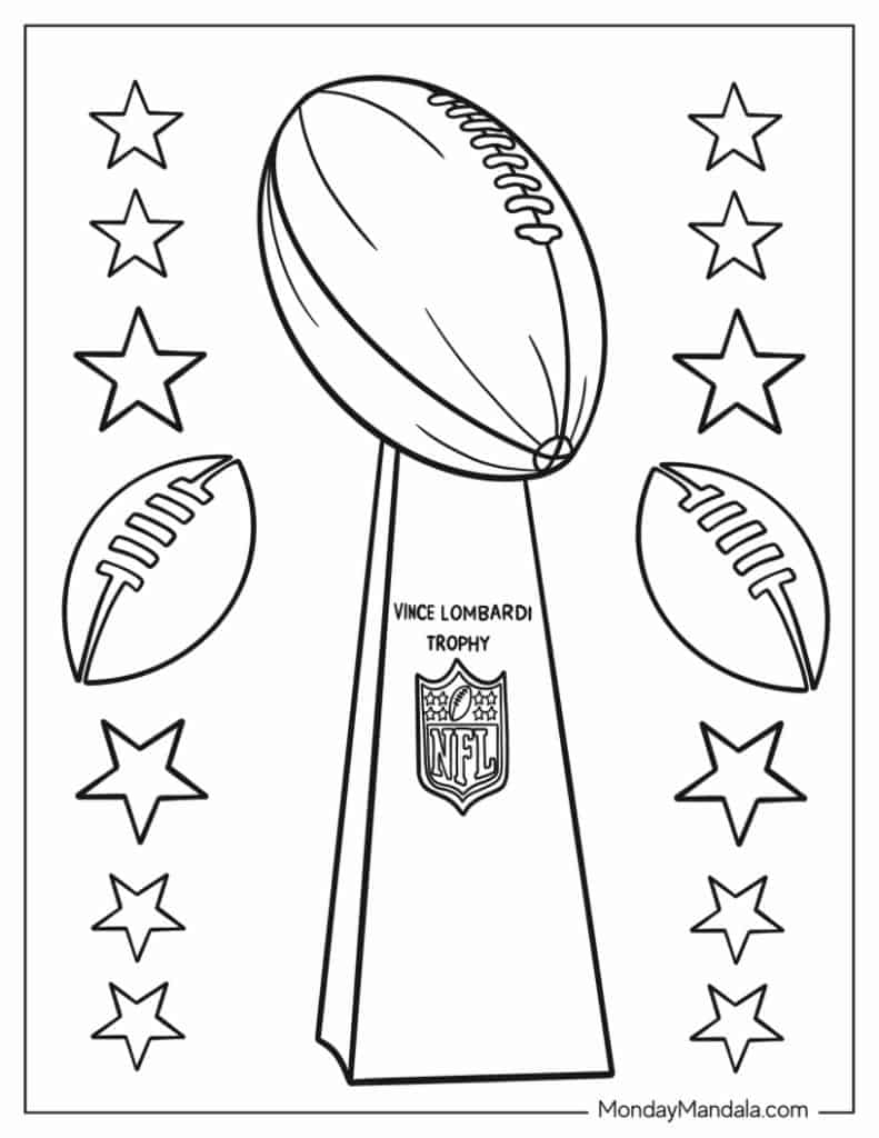 42 Football Coloring Pages Free PDF Printables 42 Football Coloring Pages Free PDF Printables