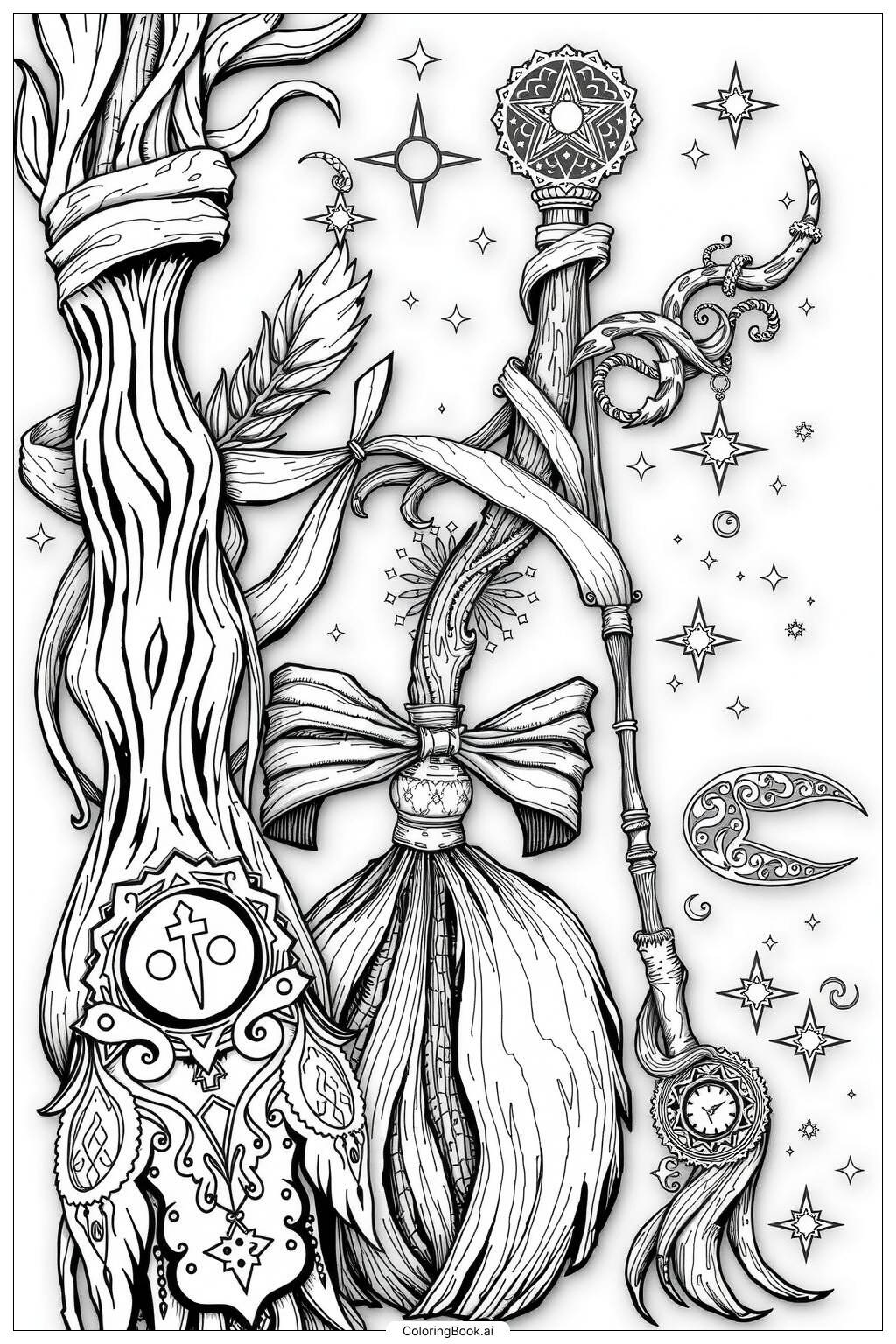 43 Witch Coloring Pages Free PDF PNG Printables 