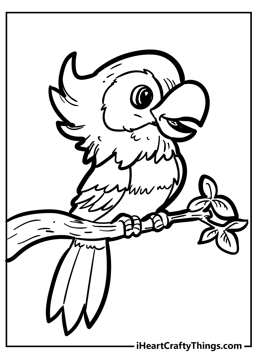 free printable bird coloring pages