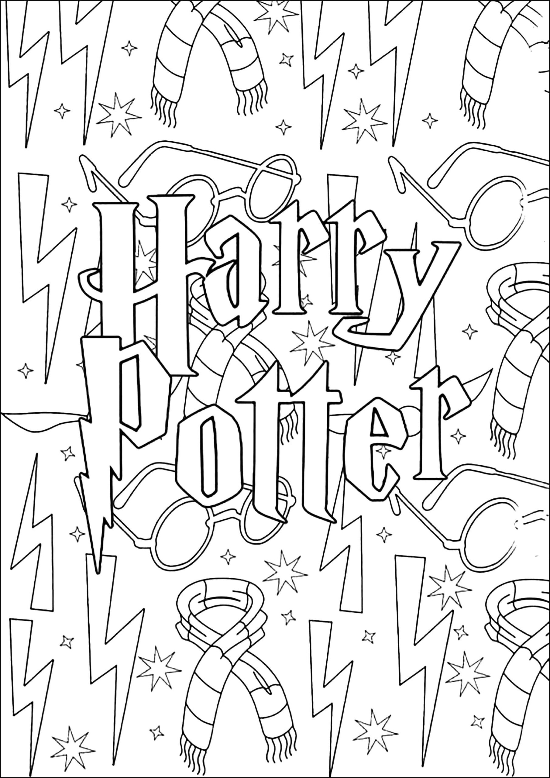 45 Harry Potter Coloring Pages Free Printable Parade