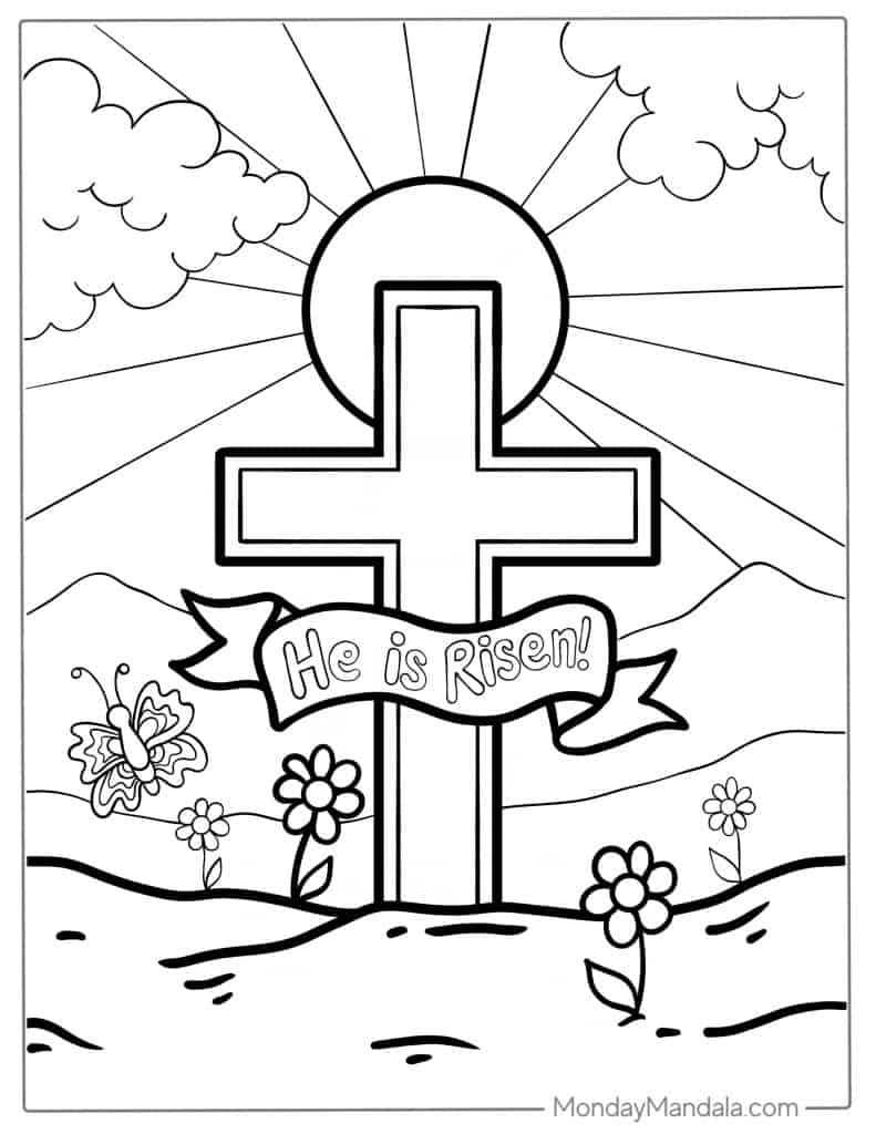 preschool bible color pages printable