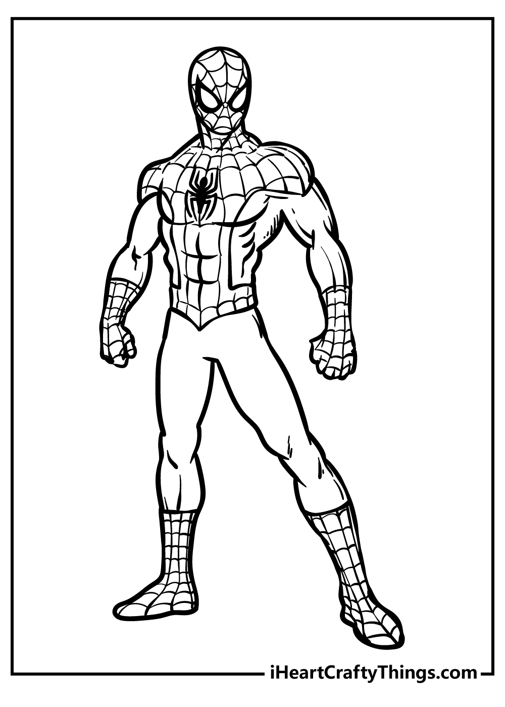 50 Spiderman Coloring Pages For Kids Free PDF Printables 