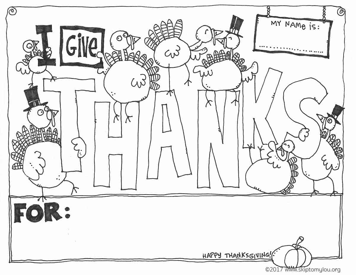 printable thanksgiving coloring templates