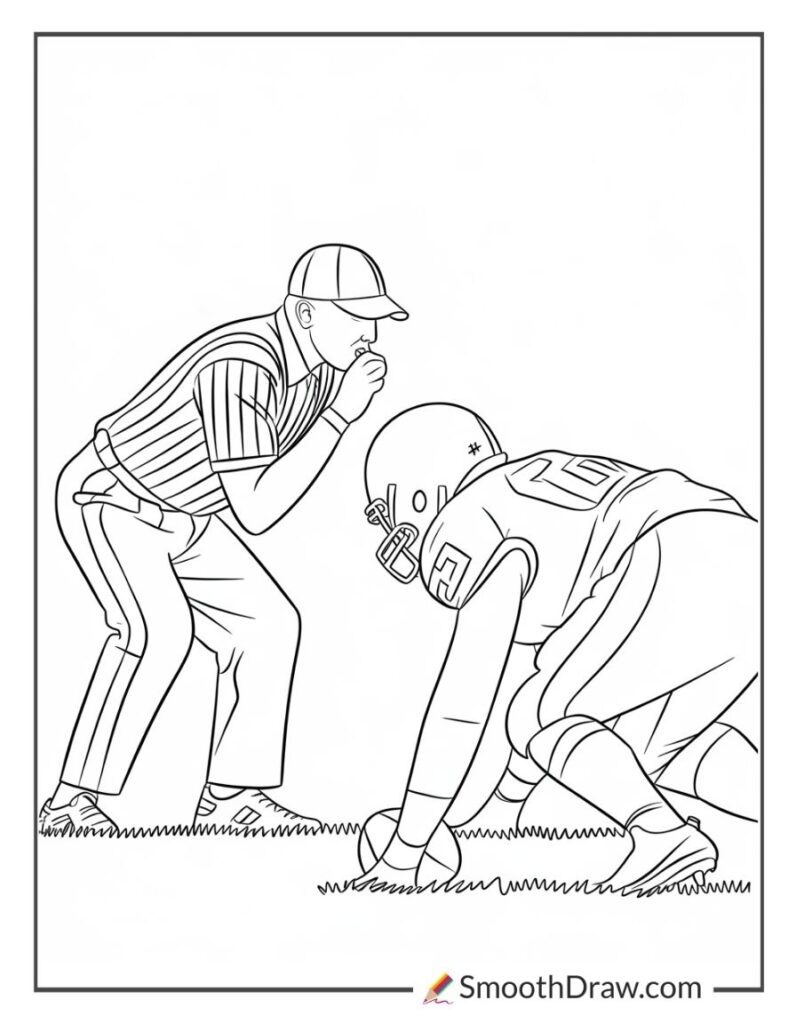 football player coloring pages printable