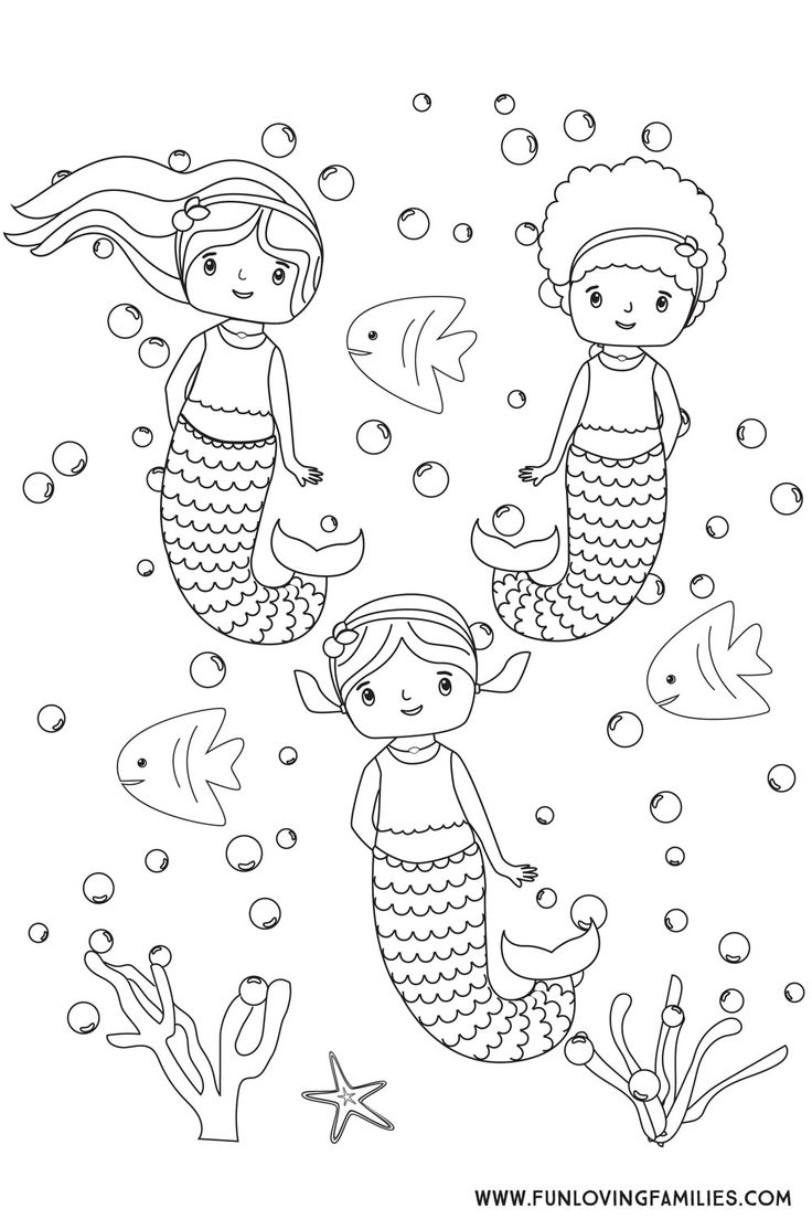 mermaid coloring pages printable mermaid coloring pages printable