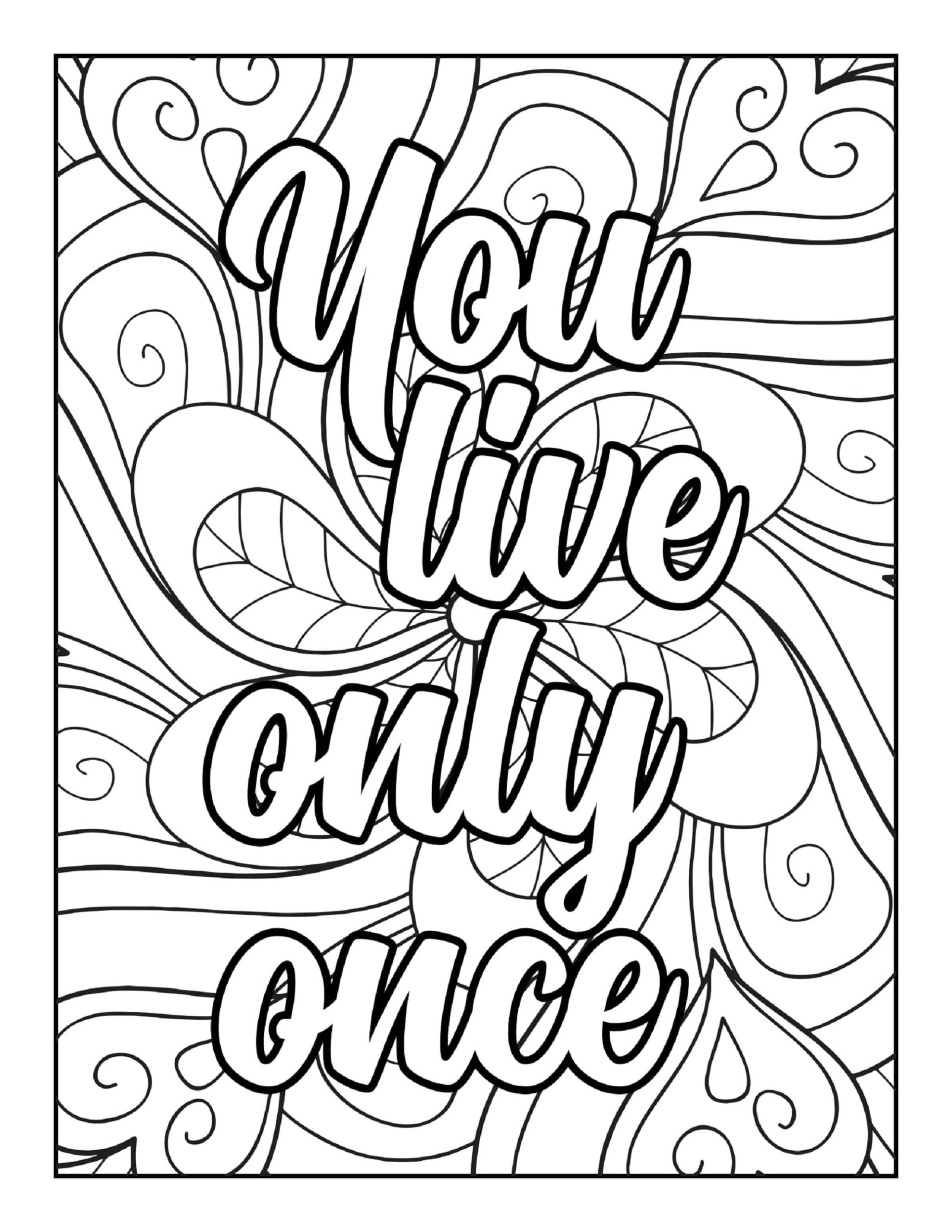 60 Inspirational Quotes Printable Coloring Pages Digital Download coloring Book Pages Adult Coloring Print From Home Etsy 60 Inspirational Quotes Printable Coloring Pages Digital Download coloring Book Pages Adult Coloring Print From Home Etsy