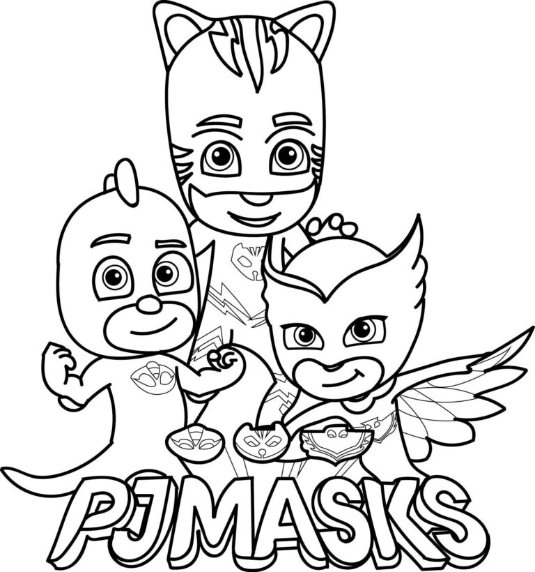 70 PJ Mask Coloring Pages Ideas Pj Masks Coloring Pages Coloring Pages Pj Mask
