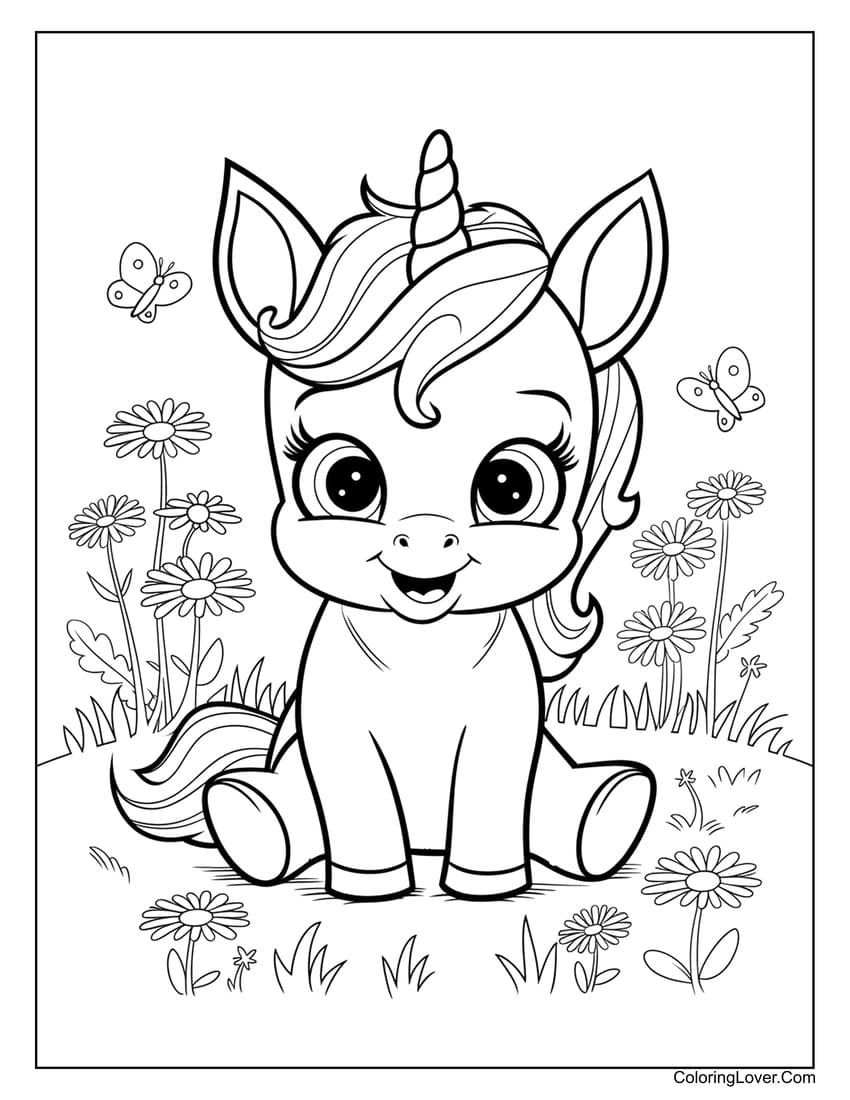 76 Unicorn Coloring Pages Free Printables For All Ages 