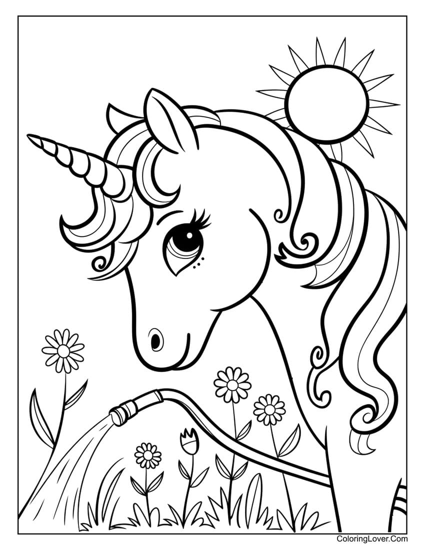 coloring pages for girls printable
