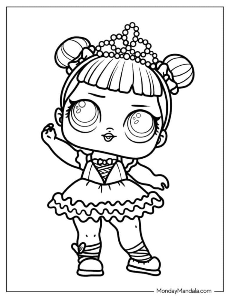 80 LOL Surprise Coloring Pages Free PDF Printables 