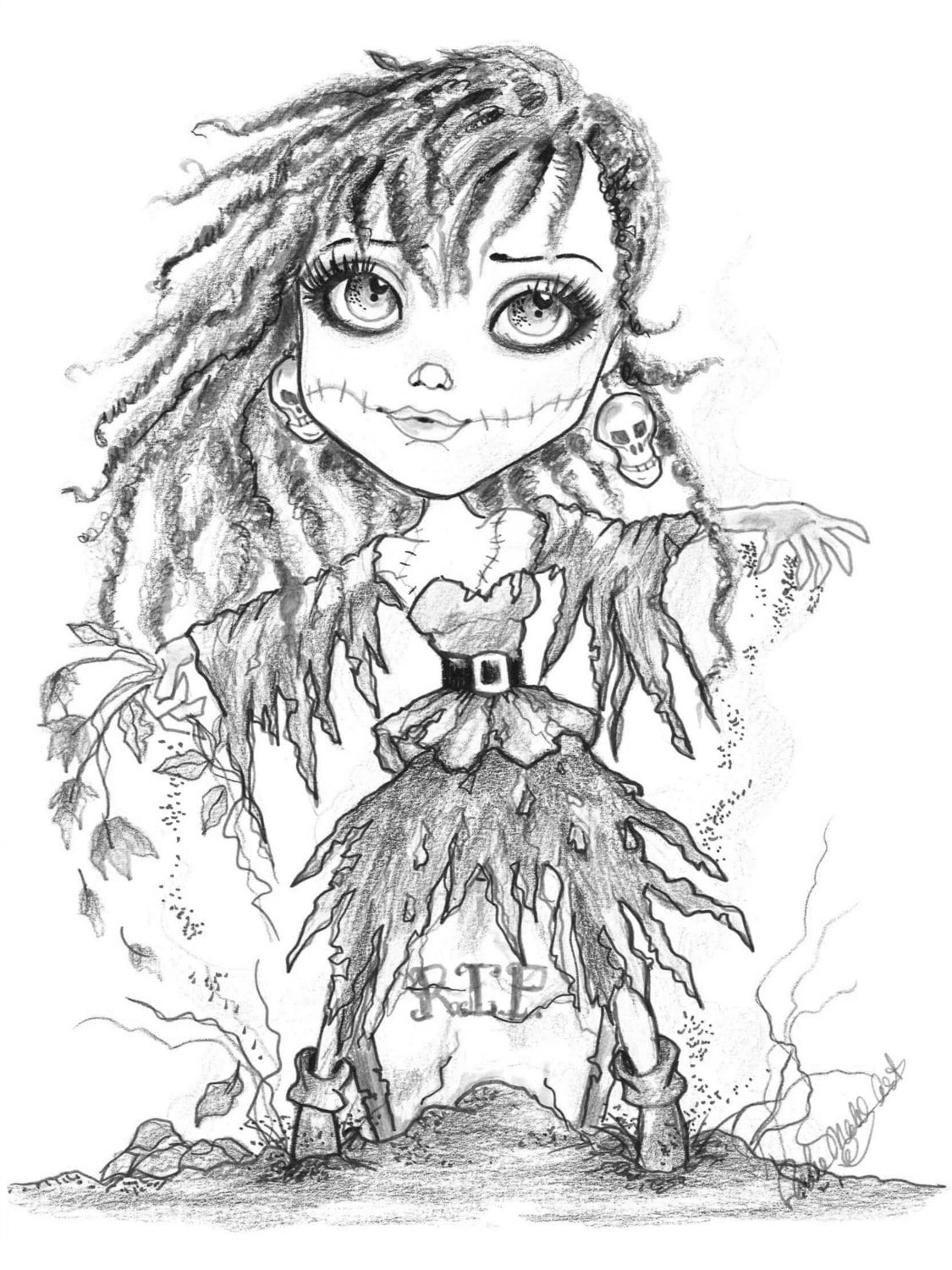 Adult Coloring Page grayscale Coloring Page printable Coloring Page Digital Download Halloween Fantasy Art Dead Prom Date By Leslie Mehl Art Etsy Adult Coloring Page grayscale Coloring Page printable Coloring Page Digital Download Halloween Fantasy Art Dead Prom Date By Leslie Mehl Art Etsy