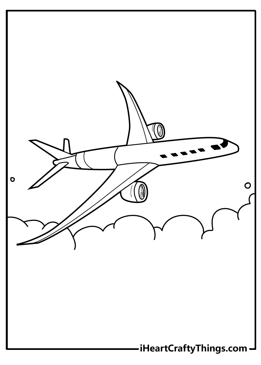 Airplane Coloring Pages 100 Free Printables Worksheets Library